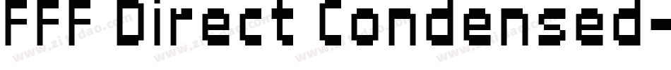 FFF Direct Condensed字体转换